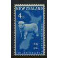New Zealand - Watermark Side Ways - 1957 - MNH