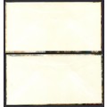 6 Miniature Sheet FDC`s -Federation 3 - 1988