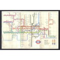 Great Britain - London Underground - Diagram of Linens - 1959
