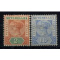 Seychelles - 1897 - MM