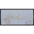 Cape of Good Hope - Cover with 4d Triangle