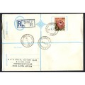 RSA - Registered Cover - Send From Mobile Post Office - Durban
