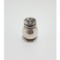 Vintage Tiny Silver Plated Pepper Shaker