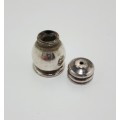 Vintage Tiny Silver Plated Pepper Shaker