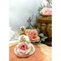 Vintage & Collectable Porcelain Table Bell With Rose Detail