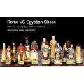 Egyptian-Roman Themed Luxury Chess Set