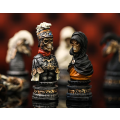 Skeleton Character themed chess set