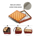 Wooden Chess Board + Free Character Themed Set