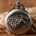 Wolf Head  Pocket Watch