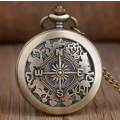 Hollow Compass Pocket Watch