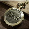 The Greatest Dad Pocket Watch Retro