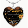 To My Daughter From Mom Pendant