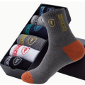 5 Pairs Of Random Colors Men Casual Sports Sock