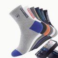 5 Pairs Of Mixed Colors Men Casual Sports Sock
