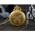 Butterfly Pocket Watch