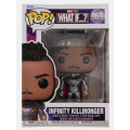 Funko Pop! What if Infinity Killmonger Figure, Black/Silver
