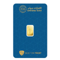 1g Pure 999.9 Fine Gold Bar 24KT - 1 Gram