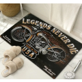 Vintage Motorcycle Non-slip Floor Mat Entry Door