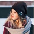 Bluetooth Winter hat / beanie for Adults + a free pair of kiddies gloves ( blue )