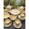 Collection of Vintage Burleigh Ware Tudor Made in England Ceramics