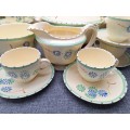 Collection of Vintage Burleigh Ware Tudor Made in England Ceramics
