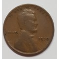 1930 USA  1 Cent (Lincoln Wheat Penny)