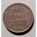 1950 USA Lincoln 1 Cent Wheat Penny