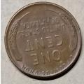 1951 USA Lincoln 1 Cent Wheat Penny