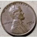 1958 D USA Lincoln 1 Cent Wheat Penny