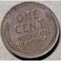 1958 D USA Lincoln 1 Cent Wheat Penny