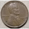 1942 USA Lincoln 1 Cent Wheat Penny