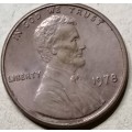 1978 USA 1 Cent