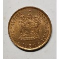 GREAT 1984 ONE CENT-AU