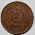 1980 ONE CENT-CIRCULATED