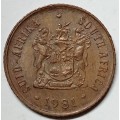 GREAT 1981 ONE CENT