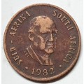 1982 ONE CENT-CIRCULATED