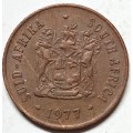 1977 ONE CENT