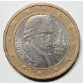 2007 AUSTRIA 1 EURO (MOZART)