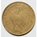 RARE -1942 FRENCH EQUATORIAL AFRICA 1 FRANC