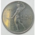 GREAT 1968 ITALY 50 LIRA