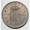 GREAT 1956 GREAT BRITAIN SHILLINGS  HIGH GRADE