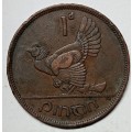 1946 Ireland - One Penny Coin - Great details