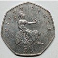 2002 UK 50 PENCE