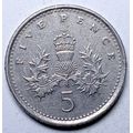 GREAT 1994 UK 5 PENCE