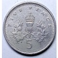 GREAT 1992 UK 5 PENCE