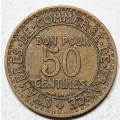 GREAT 1925 50 CENTIMES FRANCE
