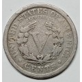 1912 LIBERTY HEAD V NICKEL (5 CENT)