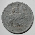 1941 SPAIN 10 Centimos