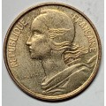 BRILLIANT 1970 10 centimes France - AU