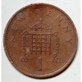 1975 GREAT BRITAIN  1 PENNY / NEW PENCE